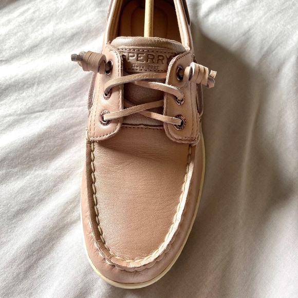 Sperry Top Sider Songfish Pearlized Rose Boat Shoes Women’s 7M - Picture 3 of 5